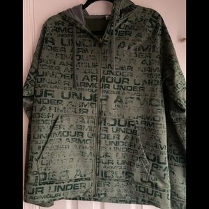 Under Armour Hooded Jacket M Green